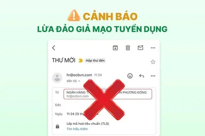 Bị lừa mất gần 2 tỷ đồng khi tuyển dụng nhân sự online vào ngân hàng