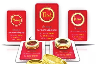 Giá vàng nhẫn tăng phi mã lên mức 89 triệu đồng/lượng trong sáng 24-10