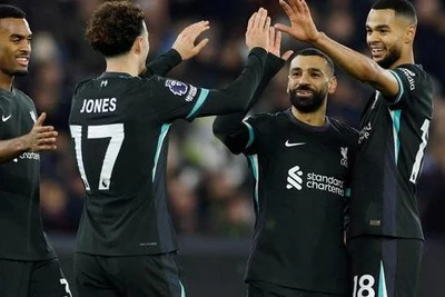 Salah lập đại công, Liverpool thắng hủy diệt West Ham