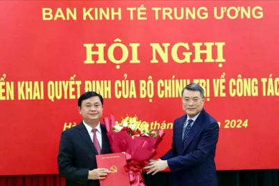 Điều động Bí thư Tỉnh ủy Nghệ An làm Phó trưởng Ban Kinh tế Trung ương