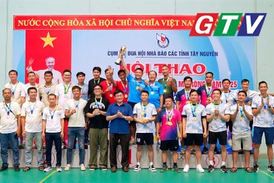 Bế mạc Hội thao Báo chí khu vực Tây Nguyên mở rộng năm 2025