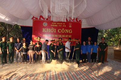 Khởi công xây dựng “Nhà đồng đội”