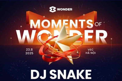 SOOBIN và Hòa Minzy mang âm nhạc Việt thăng hoa trên sân khấu 8Wonder 2025