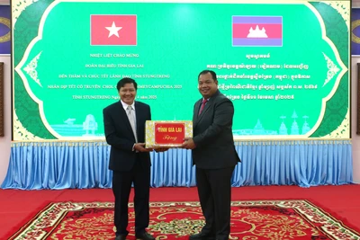 Tiếp tục vun đắp tình đoàn kết, hữu nghị giữa tỉnh Stung Treng và Gia Lai