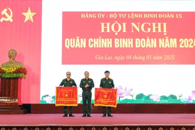 Binh đoàn 15 tổ chức hội nghị Quân chính năm 2024