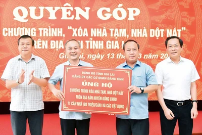 Quyết tâm hoàn thành thắng lợi chương trình xóa nhà tạm, nhà dột nát