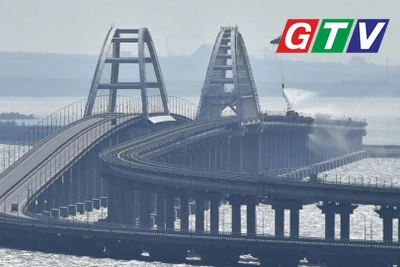 Tin thế giới ngày 4-6: Ukraine tuyên bố đánh cầu Crimea bằng hơn 1 tấn thuốc nổ