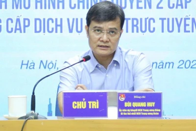 Anh Bùi Quang Huy: 'Đây là công việc rất quan trọng, phải triển khai ngay'