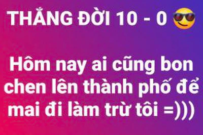 'Thắng đời 1 – 0' là gì mà làm người trẻ thích thú?