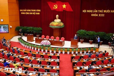 1.588 đại biểu tham dự Đại hội đại biểu toàn quốc lần thứ XIV của Đảng