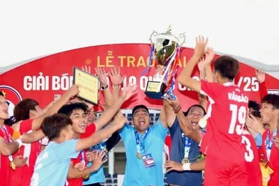 Thắng U19 SLNA, U19 PVF vô địch Quốc gia 2025