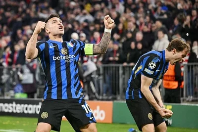 Inter Milan buộc Bayern Munich thua trận sân nhà sau 4 năm