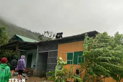 Kon Tum ghi nhận nhiều thiệt hại do bão số 1, khả năng vẫn tiếp tục đón mưa lớn