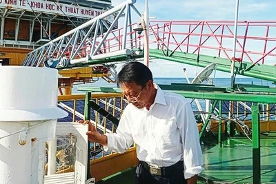 “Bắt mạch” thời tiết trên biển