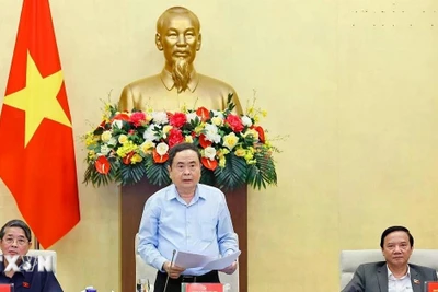 Chủ tịch Quốc hội Trần Thanh Mẫn chủ trì phiên họp về công tác nhân sự