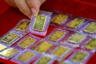 Giá vàng trong nước tăng thêm 1 triệu đồng, tỷ giá giảm mạnh so với phiên sáng