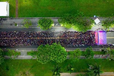 Một vận động viên chạy VnExpress Marathon Huế 2025 tử vong