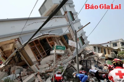 Tin thế giới ngày 14-4: Động đất liên hoàn tại châu Á, Myanmar tiếp tục hứng chịu thiên tai