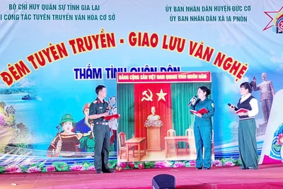 Lực lượng vũ trang đẩy mạnh tuyên truyền pháp luật tại cơ sở