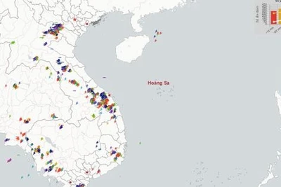 Thông tin thêm về hơn 23 ngàn cú sét đánh ở miền Bắc sáng 25-4
