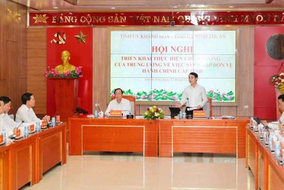 Khánh Hòa - Ninh Thuận 'chốt' lộ trình sáp nhập, ưu tiên ổn định đời sống