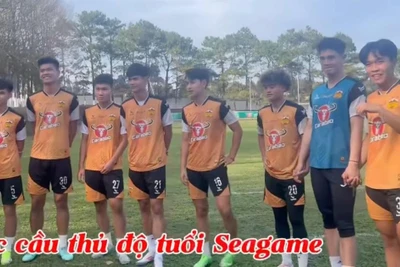 HAGL trình làng 9 cầu thủ độ tuổi SEA Games, gửi lời chúc đặc biệt đến 'Kante Việt Nam'