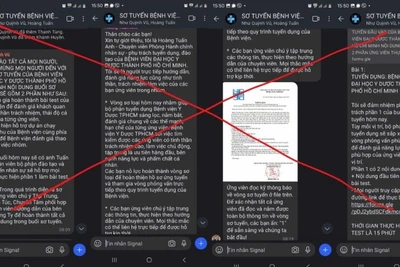 Giả mạo danh nghĩa Bệnh viện Đại học Y dược TP. Hồ Chí Minh để lừa đảo