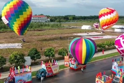Lễ hội khinh khí cầu lớn nhất cả nước từ trước đến nay sắp diễn ra ở Đồng Nai