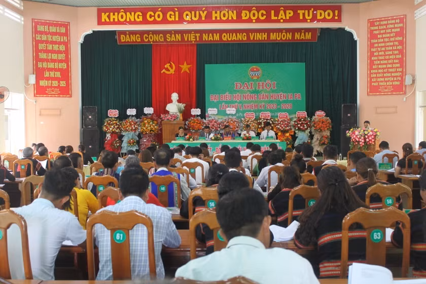 Quang cảnh Đại hội. Ảnh: Vũ Chi Quang cảnh Đại hội. Ảnh: Vũ Chi