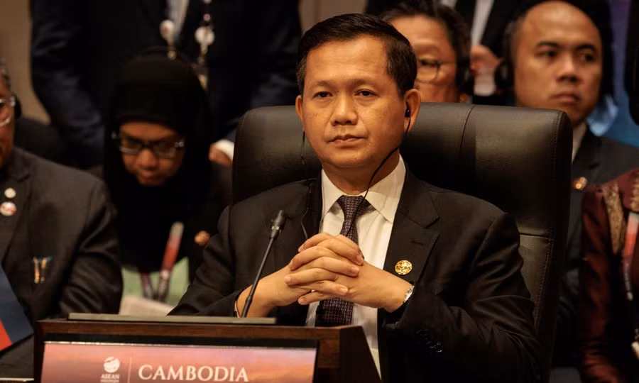 Thủ tướng Campuchia Hun Manet dự hội nghị ở Indonesia tháng 9/2023. Ảnh: Reuters