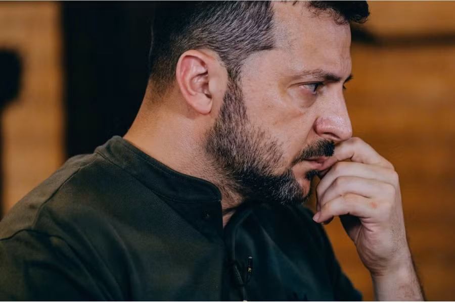 Tổng thống Zelensky. Ảnh: Bloomberg