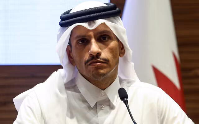 Thủ tướng kiêm ngoại trưởng Qatar Mohamed bin Abdulrahman al- Thani. Ảnh: AFP