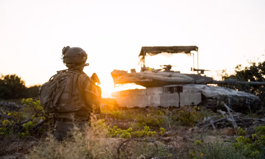 Lực lượng Israel ở Gaza ngày 8/8. Ảnh: IDF