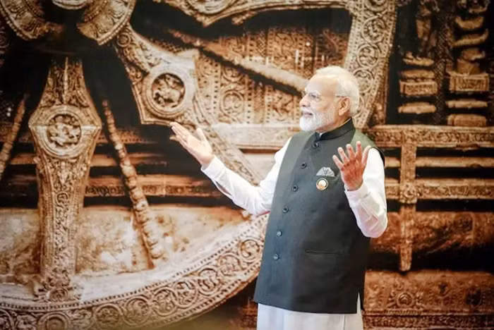 Thủ tướng Modi tự tin trước ngày bầu cử. Ảnh: cand.com.vn