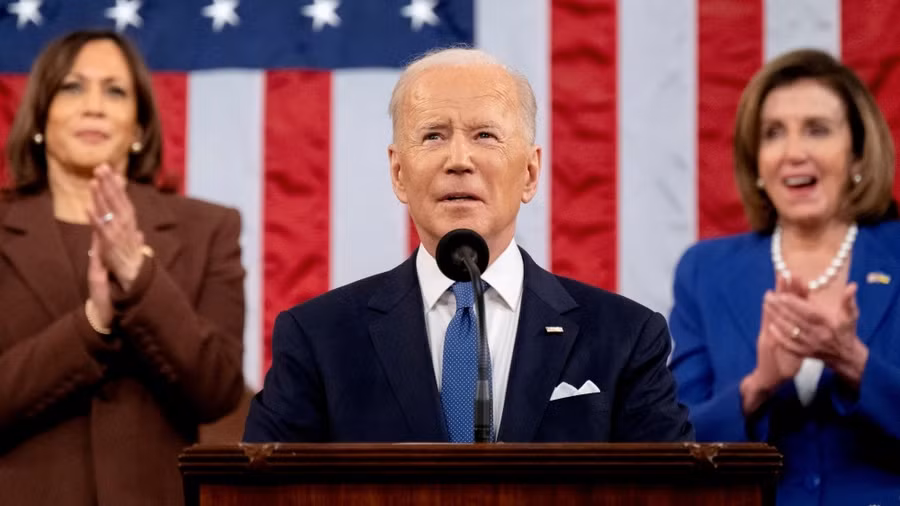 Tổng thống Biden quyết định dừng tranh cử. Ảnh: Reuters