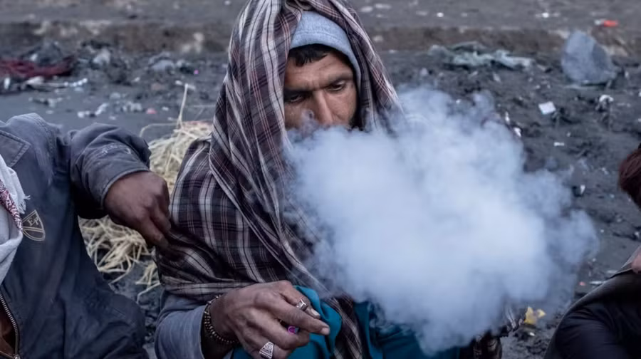 Hình ảnh từng xuất hiện trên đường phố Kabul, Afghanistan. Ảnh: VOV