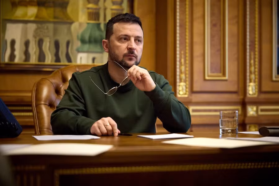 Tổng thống Zelensky. Ảnh: Reuters