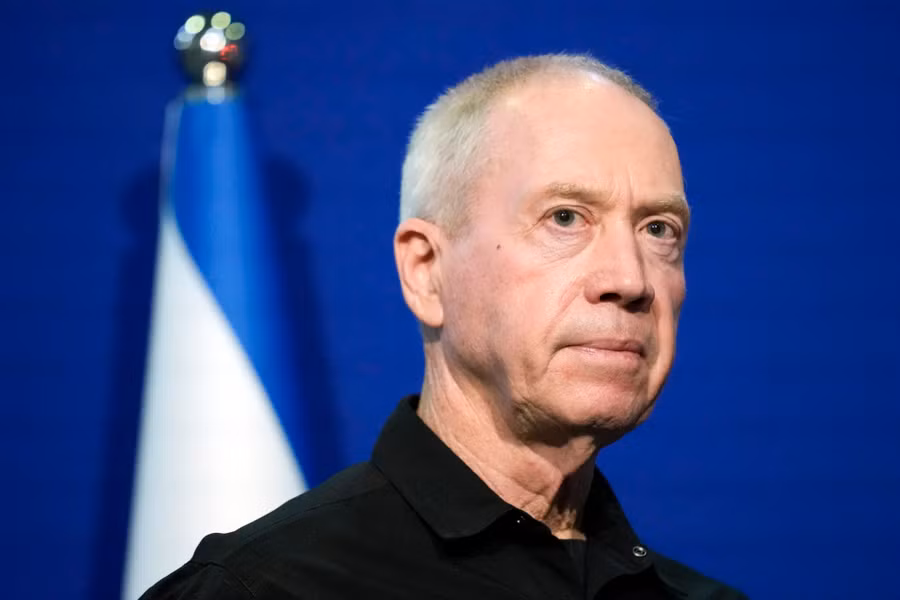 Bộ trưởng Quốc phòng Israel Yoav Gallant. Ảnh: AP