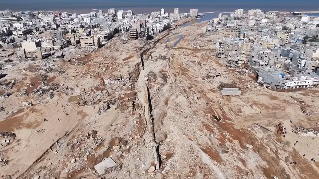 LHQ kêu gọi hỗ trợ Libya bị lũ lụt tàn phá nặng nề. Ảnh: Reuters