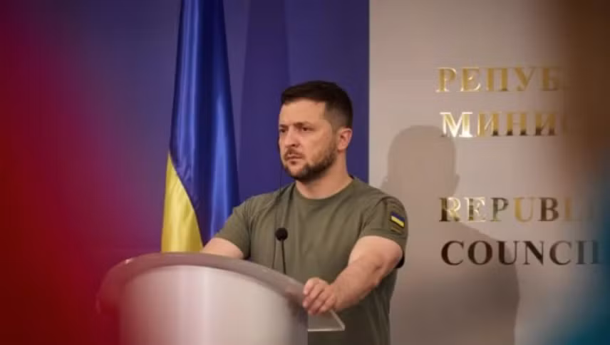 Tổng thống Ucraine Zelensky. Ảnh: Pravda