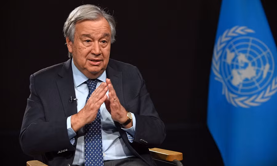 Tổng thư ký LHQ Antonio Guterres. Ảnh: AFP