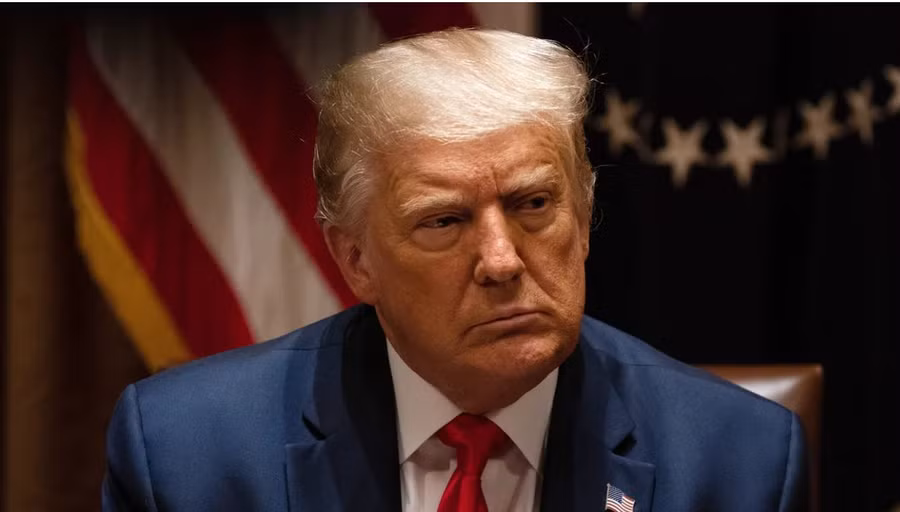 Cựu Tổng thống Trump. Ảnh: CNN