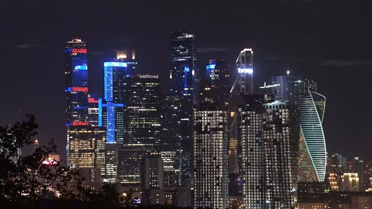 Khu tài chính và kinh doanh ở Moscow, Nga. Ảnh: Sputnik