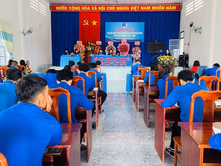 Quang cảnh Đại hội. Ảnh: Vũ Chi Quang cảnh Đại hội. Ảnh: Vũ Chi