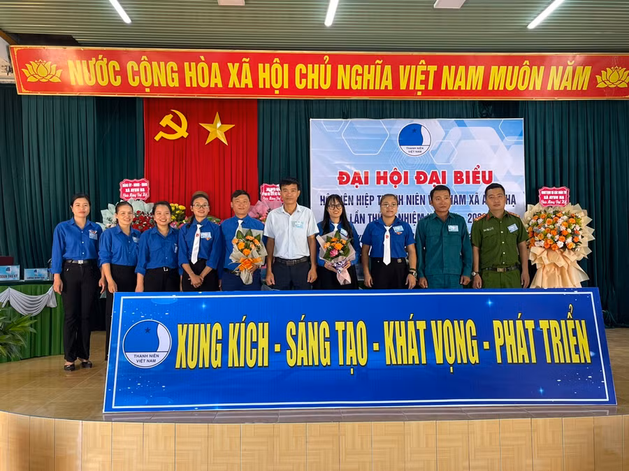 Ủy ban Hội LHTN Việt Nam xã Ayun Hạ khóa IV, nhiệm kỳ 2024-2029 ra mắt Đại hội. Ảnh: Vũ Chi Ủy ban Hội LHTN Việt Nam xã Ayun Hạ khóa IV, nhiệm kỳ 2024-2029 ra mắt Đại hội. Ảnh: Vũ Chi