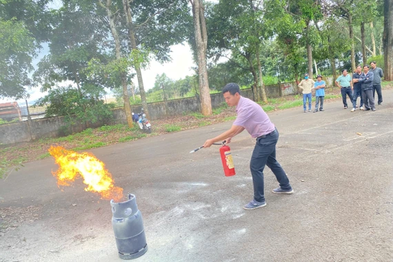 Hơn 180 học viên được huấn luyện nghiệp vụ PCCC