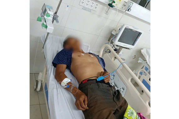 Anh T. đang rơi vào tình trạng nguy kịch