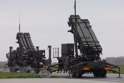 Hệ thống phòng không Patriot của Mỹ tại sân bay Warsaw-Radom.