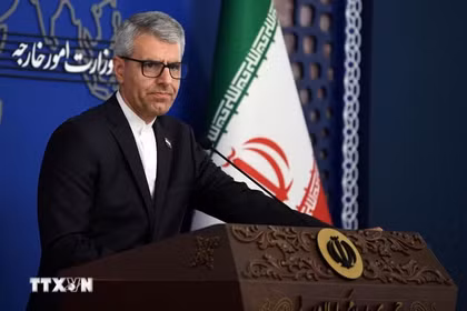 Người phát ngôn Bộ Ngoại giao Iran Esmaeil Baghaei. 