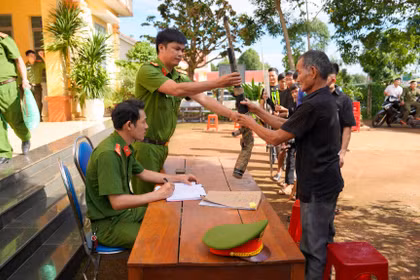 Xã Ia Nan ra mắt 3 mô hình trong phong trào Toàn dân bảo vệ an ninh Tổ quốc 
